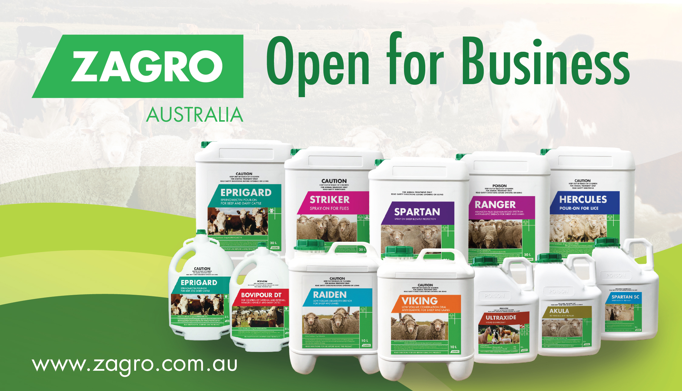 Zagro Australia is Open for Business